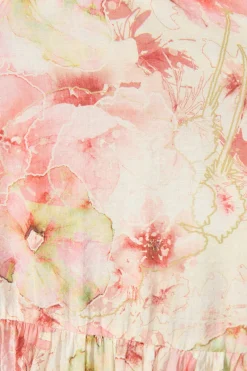 Online Lucinda Dress in Blush Floral Dresses|Party