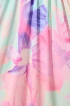 Discount Magnetism Maxi Dress In Pastel Watercolour Floral Dresses|Cocktail
