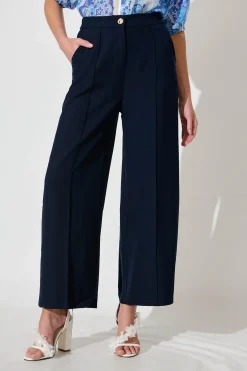 Clearance Mantra Pant In Navy Bottoms|Pants