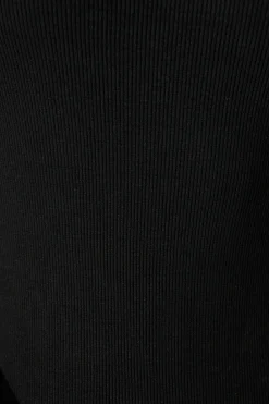 Discount Marsha Top In Black Cotton Tops|Casual