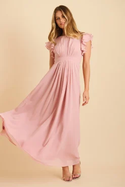 Sale Marvellous Maxi Dress In Blush Dresses|Formal