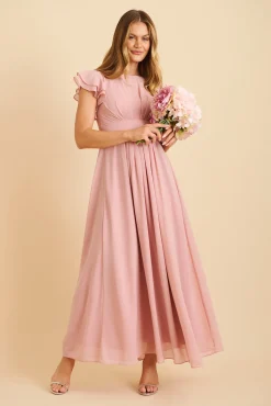 Sale Marvellous Maxi Dress In Blush Dresses|Formal