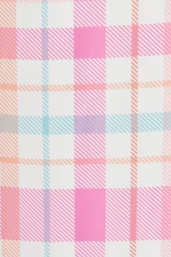 New Miranda Midi Dress In Pink With Multi Check Dresses|Casual