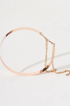 Outlet Molten Belt In Rose Gold Belts