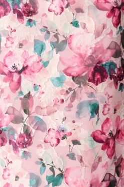 Online Mon Cherie Maxi Dress in Multi Pink Floral Organza Dresses|Party