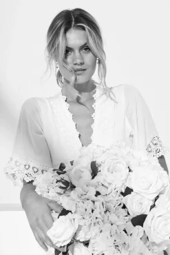 Best Mona Maxi Dress In White Dresses|Casual