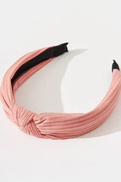Discount Nadia Knot Headband In Pink Hair Accessories
