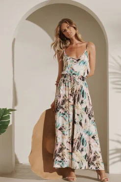 Discount Negroni Cami Top In Multi Brushstroke Print Tops|Casual