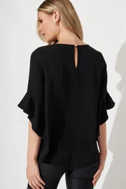Best Nila Top In Black Tops|Workwear