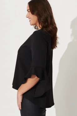 Best Nila Top In Black Tops|Workwear