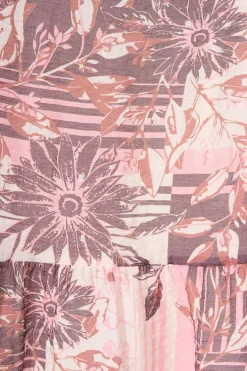 Best Nori Midi Dress in Pink Floral Dresses|Casual