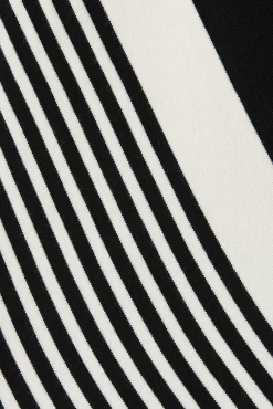 Best Orphelia Knit In Black And Cream Stripe Knitwear|Knitwear