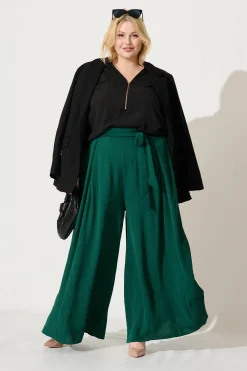 Sale Page Pants In Emerald Bottoms|Pants