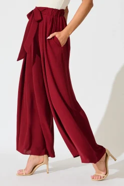 New Page Pants in Wine Bottoms|Pants