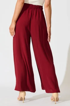 New Page Pants in Wine Bottoms|Pants