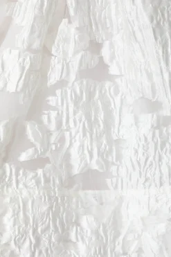 Clearance Paris Dreamer Dress In White Floral Organza Burnout Dresses|Party