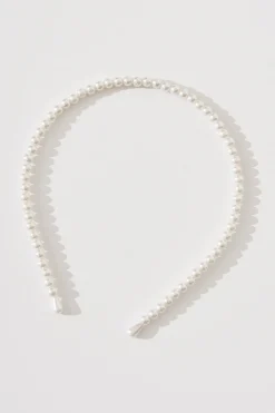 Fashion Pearl Headband In White Hair Accessories|Wedding Guest