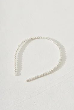 Fashion Pearl Headband In White Hair Accessories|Wedding Guest