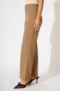 Fashion Power & Poise Pant in Beige Bottoms|Pants