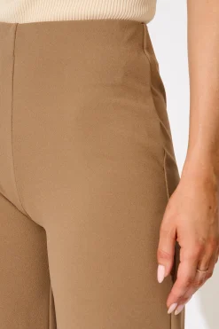 Fashion Power & Poise Pant in Beige Bottoms|Pants