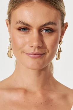 Sale Primrose Drop Earrings In Gold Jewellery|Wedding Accessories