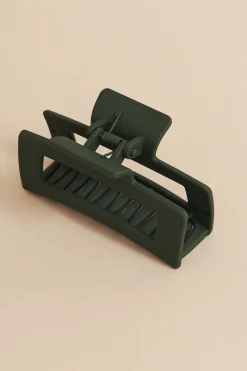 Clearance Prue Hair Claw In Khaki Hair Accessories