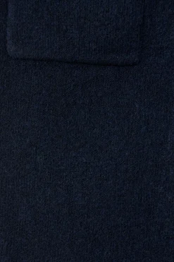 New Quinzy Knit Coat In Navy Knitwear|Knitwear