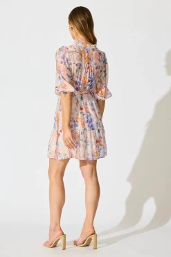 Hot Raye Dress in Multi Floral Print Dresses|Casual