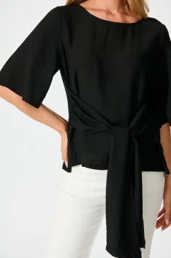 Discount Rhapsody Top in Black Tops|Workwear