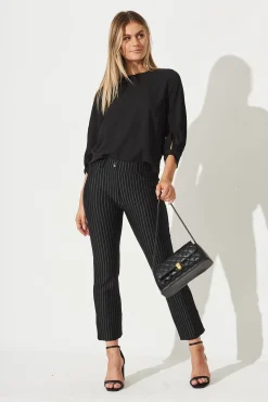 Fashion Rhiah Top In Black Tops|Workwear