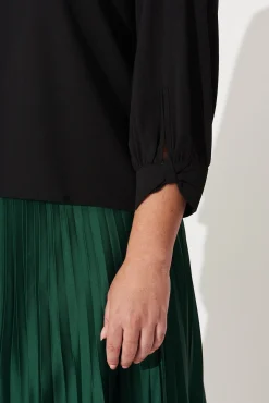 Fashion Rhiah Top In Black Tops|Workwear