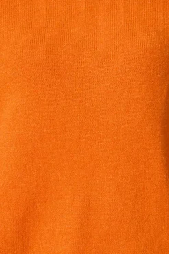 Discount Rochelle Knit In Tangerine Wool Blend Knitwear|Knitwear