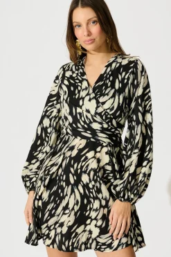 Online Roseabella Dress in Black and White Print Dresses|Party