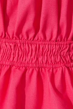 New Rosella Top in Pink Linen Blend Tops