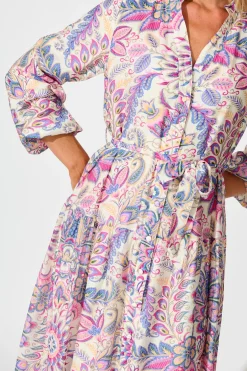 Discount Rumours Maxi Dress in Pink Multi Floral Dresses|Casual