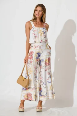 Outlet Sandcastle Jumpsuit In Vintage Floral Print Playsuits & Jumpsuits|Jumpsuits & Playsuits