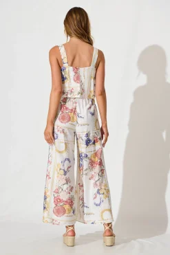 Outlet Sandcastle Jumpsuit In Vintage Floral Print Playsuits & Jumpsuits|Jumpsuits & Playsuits