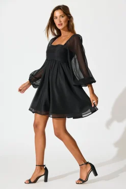 Clearance Seduction Dress in Black Dresses|Party
