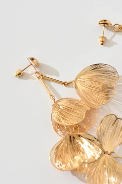 Best Selerina Drop Pendant Earrings in Rose Gold Jewellery|Wedding Guest