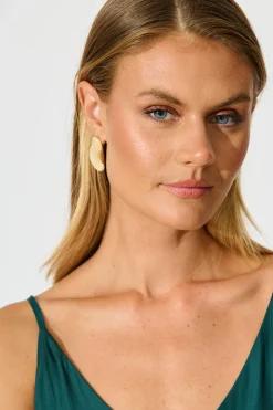 Clearance Sia Earrings in Gold Jewellery|Wedding Guest