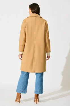 New Sultry Coat in Camel Outerwear|Outerwear