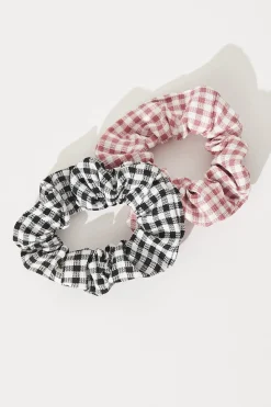 Best Tilly 2 Pack Scrunchie In Black Hair Accessories