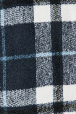 Sale Ursula Shacket in Navy Check Outerwear|Outerwear