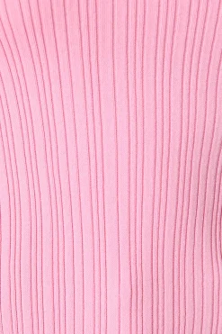 Hot Valley Top In Pink Tops|Casual