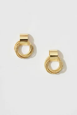 Sale Vega Earrings In Gold Jewellery|Wedding Accessories