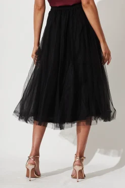 Sale Wannabe Tulle Skirt In Black Bottoms|Skirts & Shorts