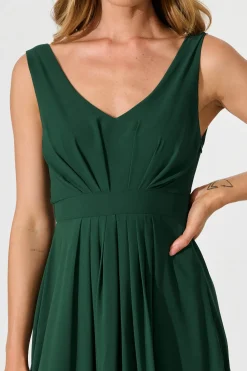 Outlet Wonderful Maxi Dress In Emerald Dresses|Formal