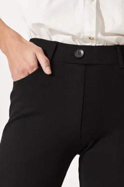 Clearance Workflow Stretch Straight Leg Pocket Pant In Black Bottoms|Pants
